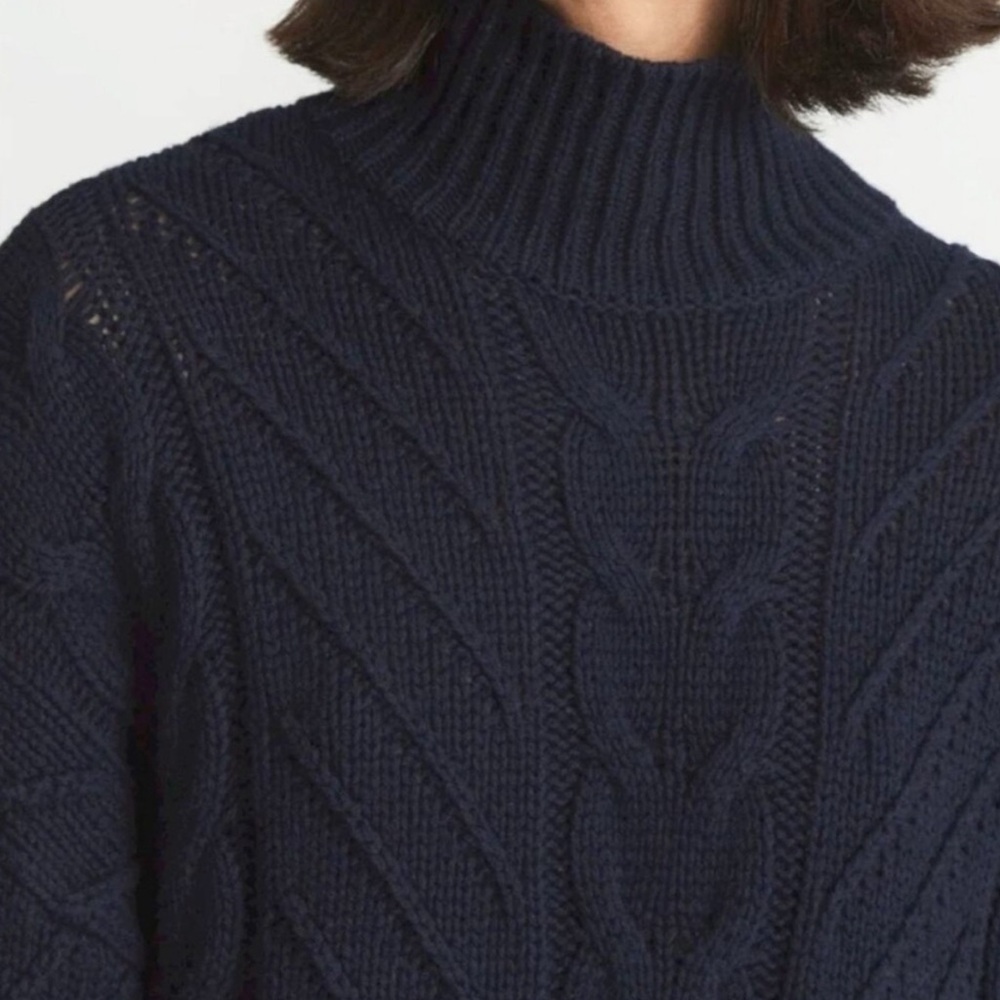 Reiss Laura Cable Knit Sweater Dress - Picture 3 of 7